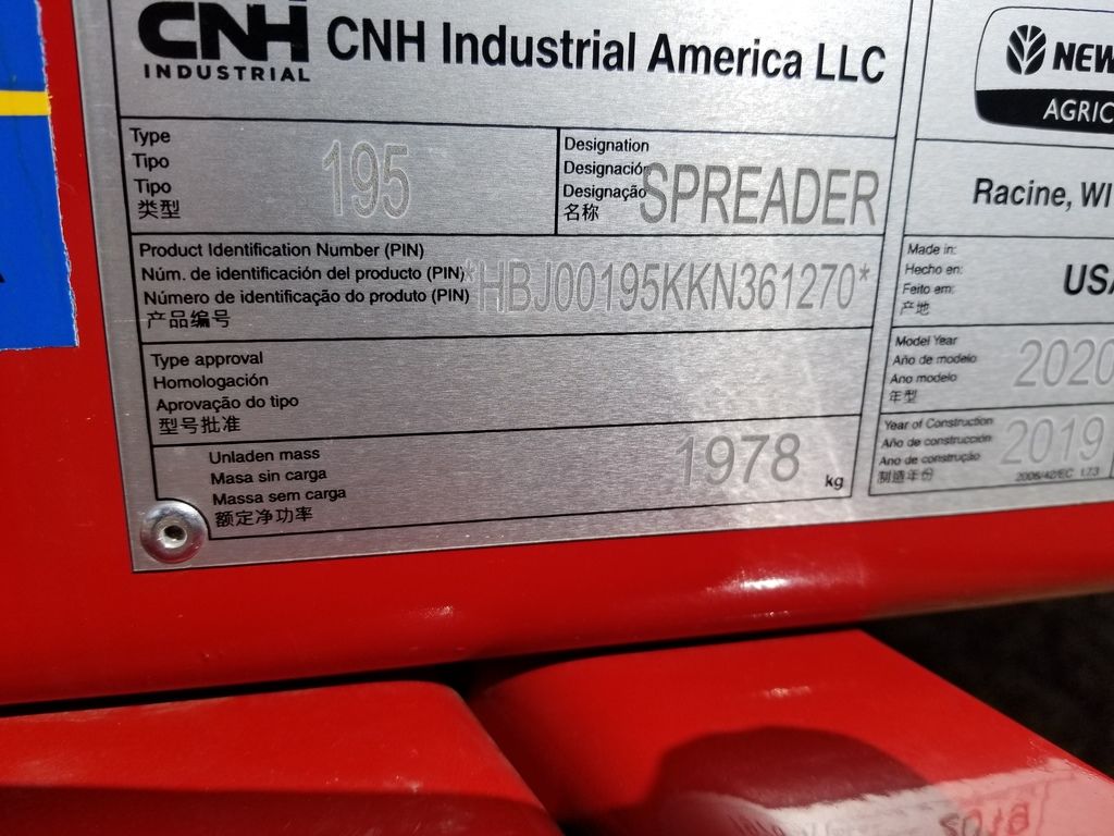 100 Series Box Spreaders 195